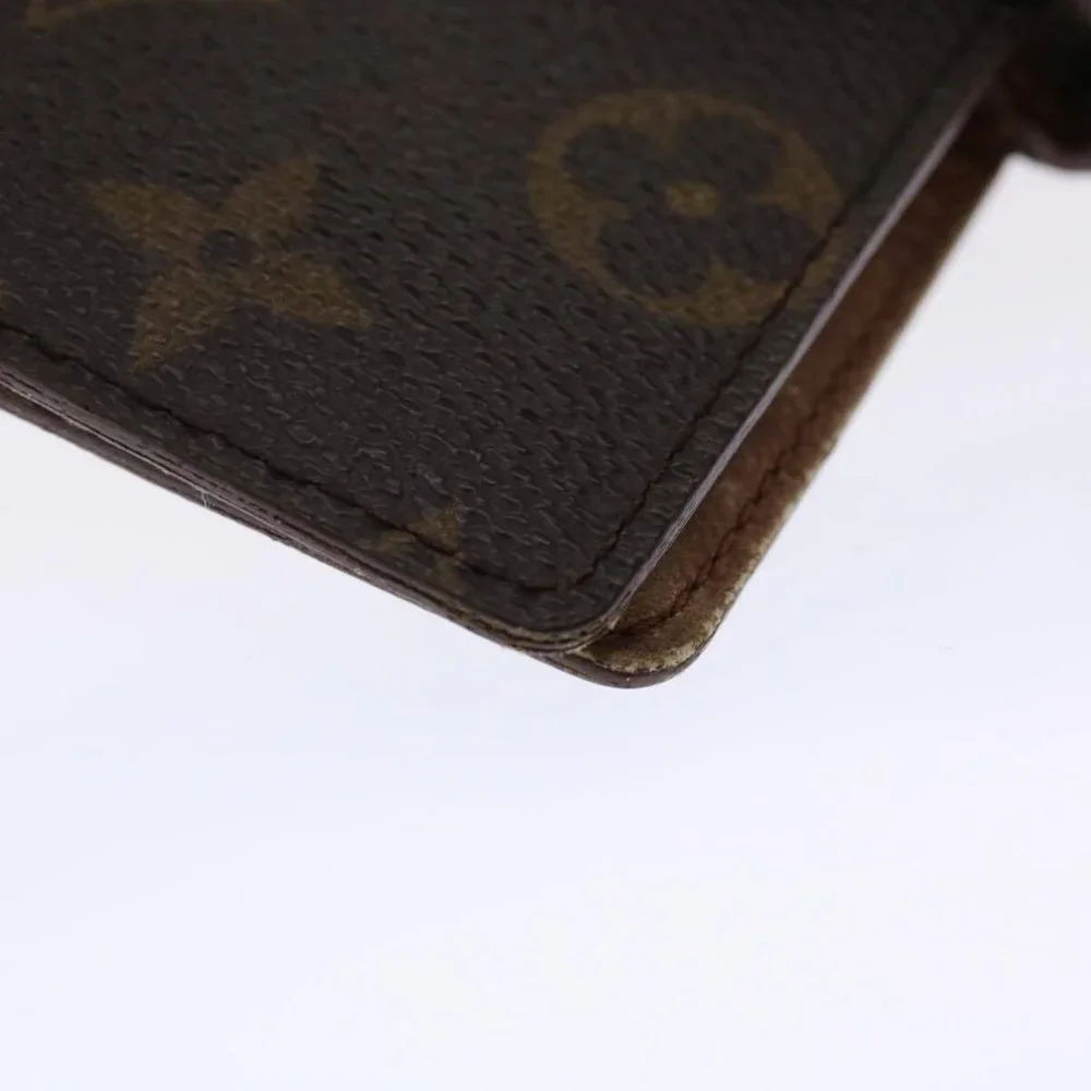 LOUIS VUITTON Monogram Agenda PM Day Planner Cover LV Auth